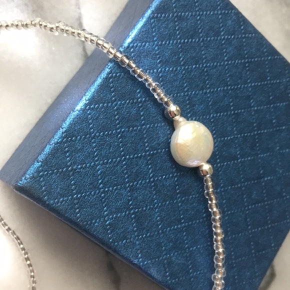 Freshwater Baroque Pearl necklace - Picture 7 of 13